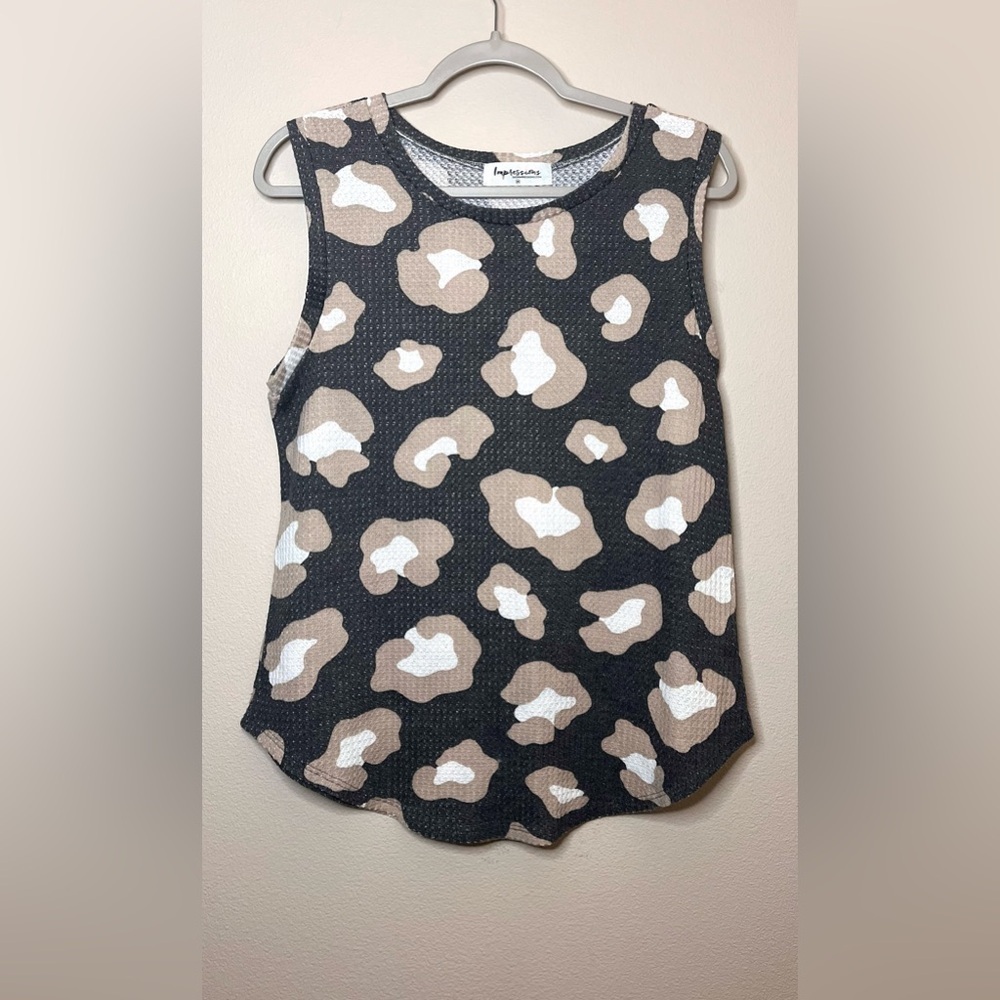 Impressions Ever So Effortless Leopard Top